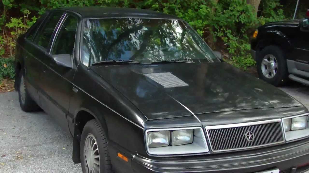 walk around my new 1985 Chrysler Lebaron GTS turbo