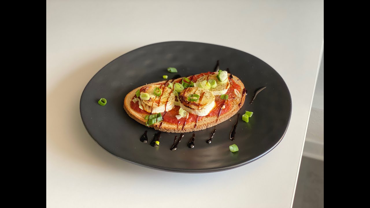 Recette Facile Tartine de chèvre