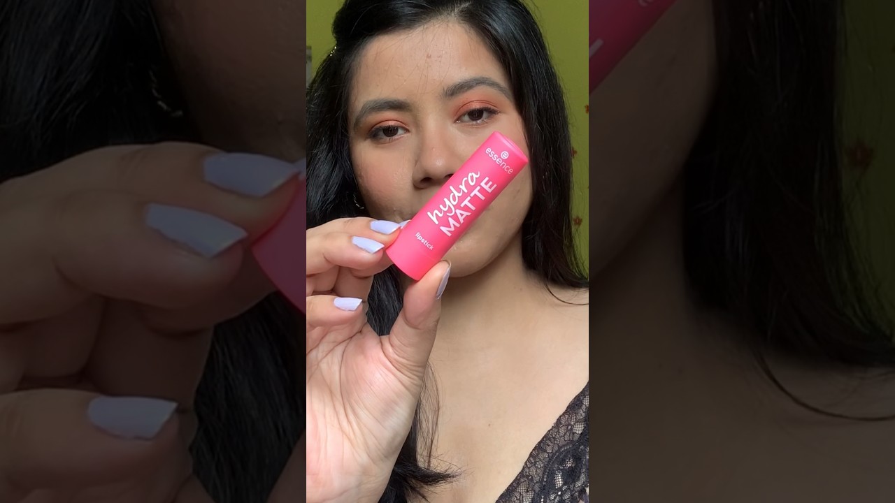 Essence Hydra Matte Lipstick #essence #lipstick #lipswatch