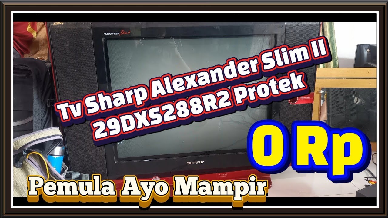 Tv Sharp Alexander Slim II 29DXS288RD Protek @3putraelektronik 