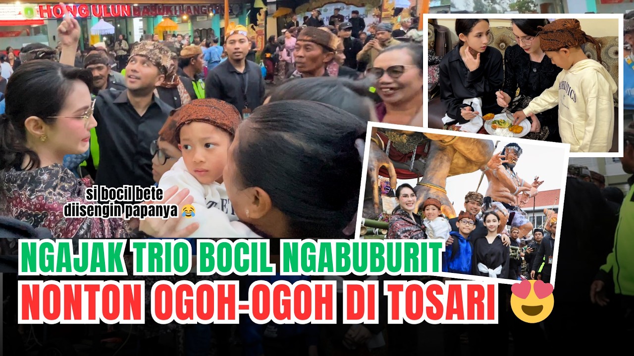 PAWAI OGOH-OGOH DI TENGGER BROMO, LANJUT BUKBER SEKELUARGA | Arumi Bachsin