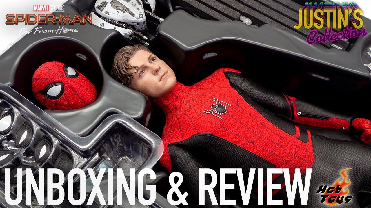 Hot Toys Spider-Man Upgraded Suit Far From Home Unboxing & Review