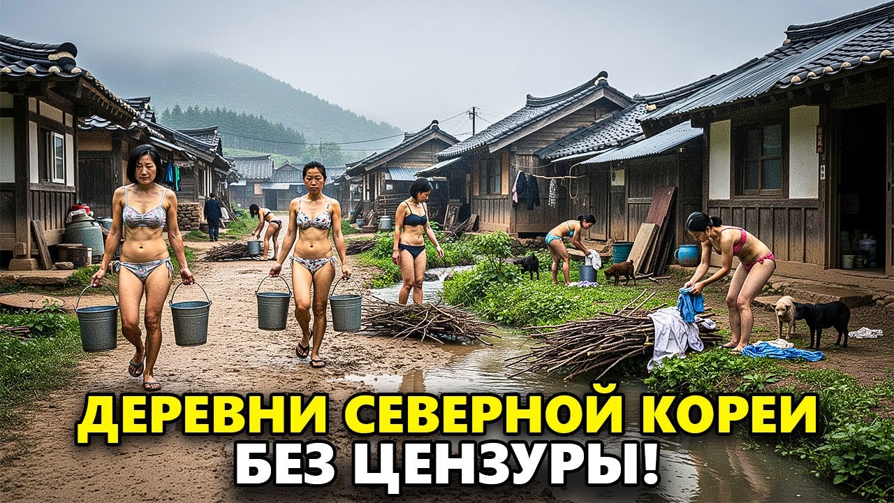 Вот Как Живут В Деревне Северной Кореи, Где Время Остановилось И Жизнь Осталась Нетронутой