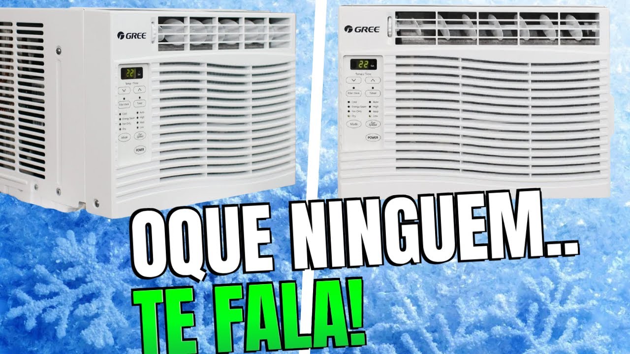 Ar Condicionado Janela Gree 7000 BTU Frio R32 Eletrônico é Bom? Vale a Pena? Teste e Review Completo