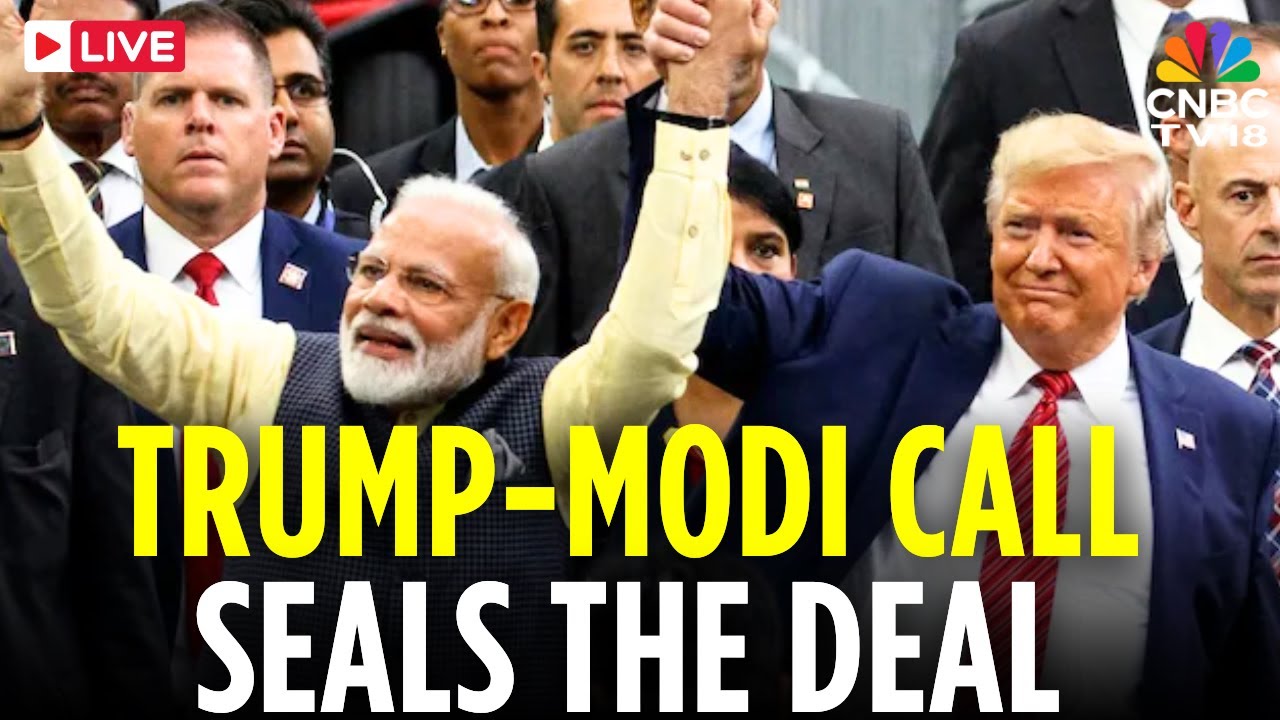 India-US Trade Deal LIVE Updates: 'Big Thanks to Trump For This Wonderful Announcement