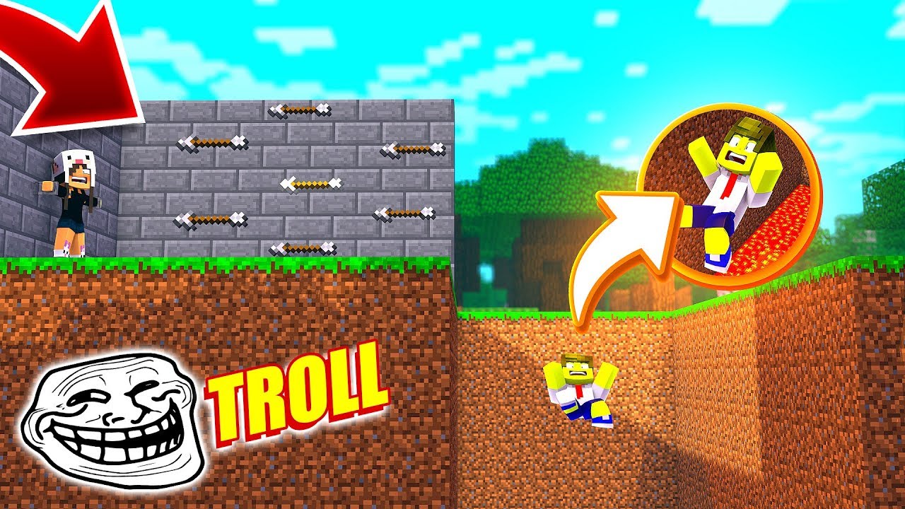 ENCONTRAMOS O MAPA COM MAIS TRAPS TROLLS NO MINECRAFT !
