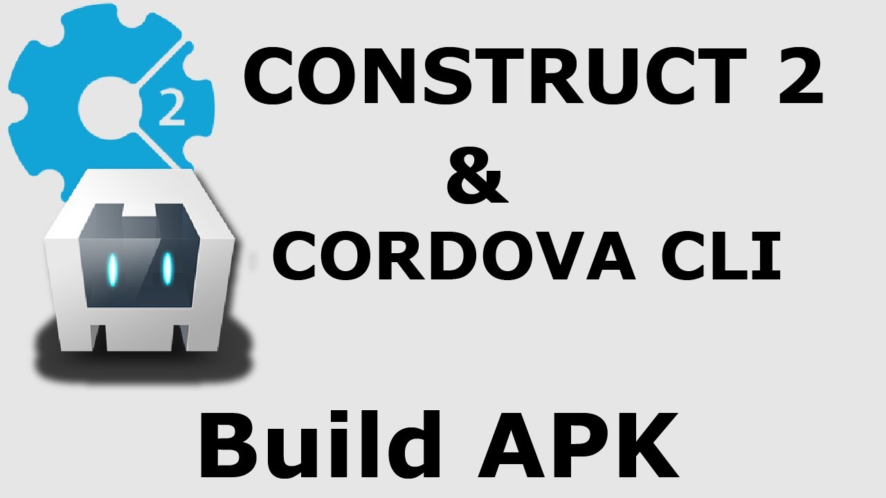 Criar APK com CORDOVA CLI - para construct 2 game