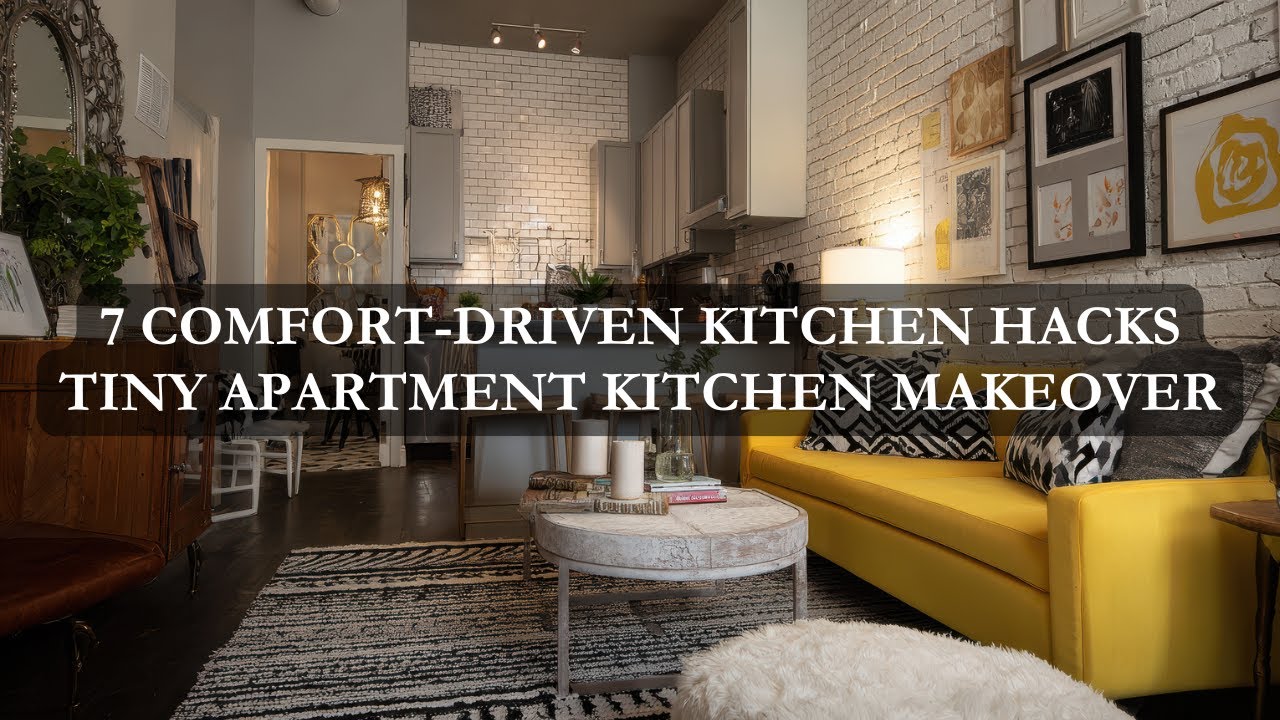 7 Design Secrets to Create Personality & Comfort in Your Small Kitchen | Genius Tiny Apartment Ideas