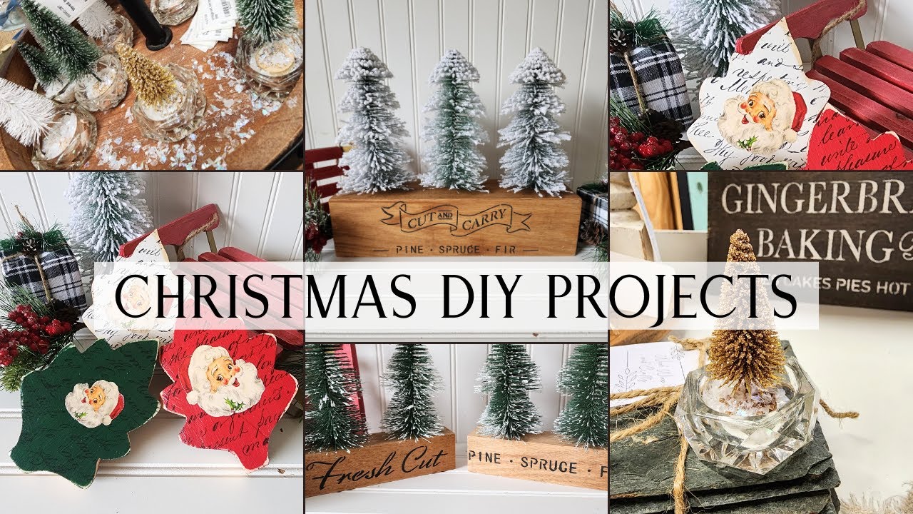 Christmas DIYs and Flips | Stencils, IOD Stamps & Decoupage