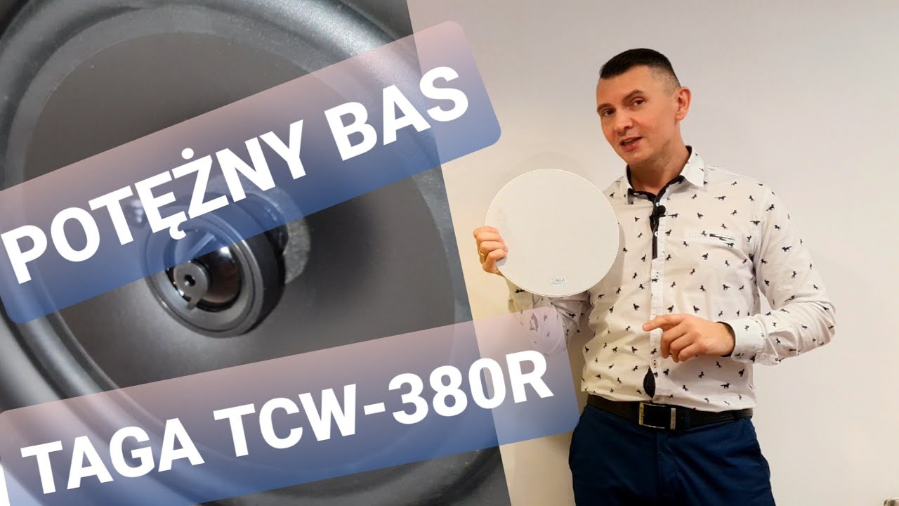 TAGA HARMONY TCW-380R, MOCNY BAS, NAJLEPSZE GŁOŚNIKI? FT112