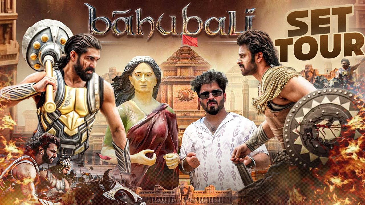 Bahubali Set Tour | బాహుబలి సెట్ చూద్దాం రండి | Bahubali The Epic 
