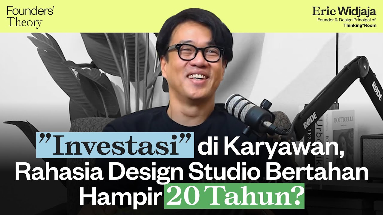Founder Studio Design Bocorin Rahasia Dapat Client Besar (Bukalapak, TIM,  District 8) | Theory #36
