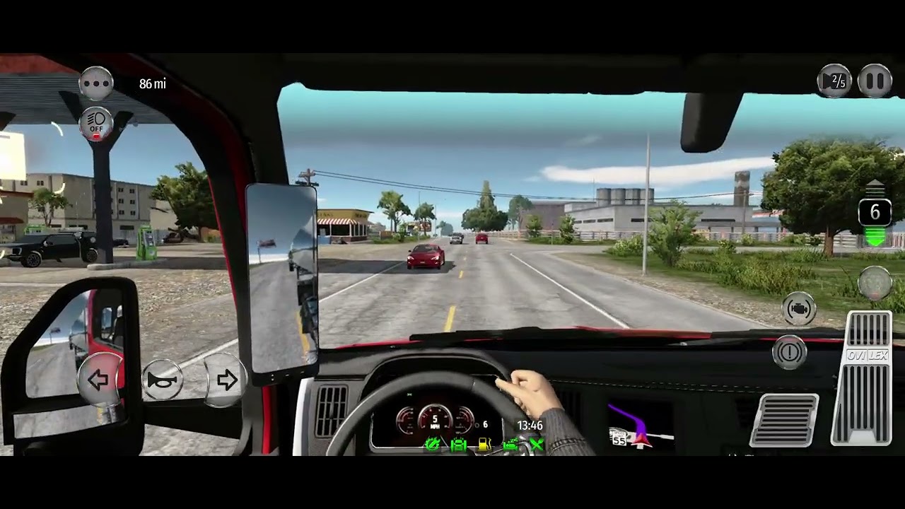 First video please don't judge too much... Trucking simulator drive usa: evo