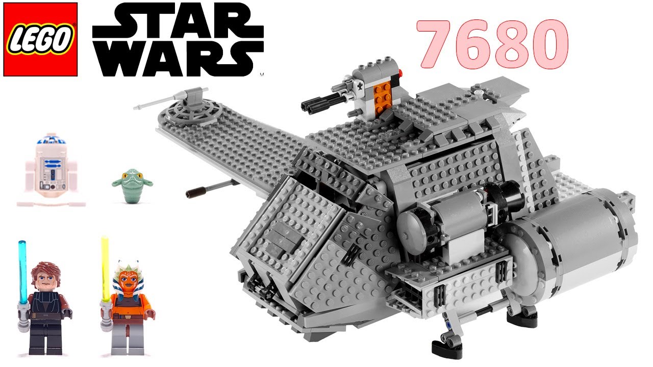 LEGO Star Wars 7680 The Twilight Speed Build Review