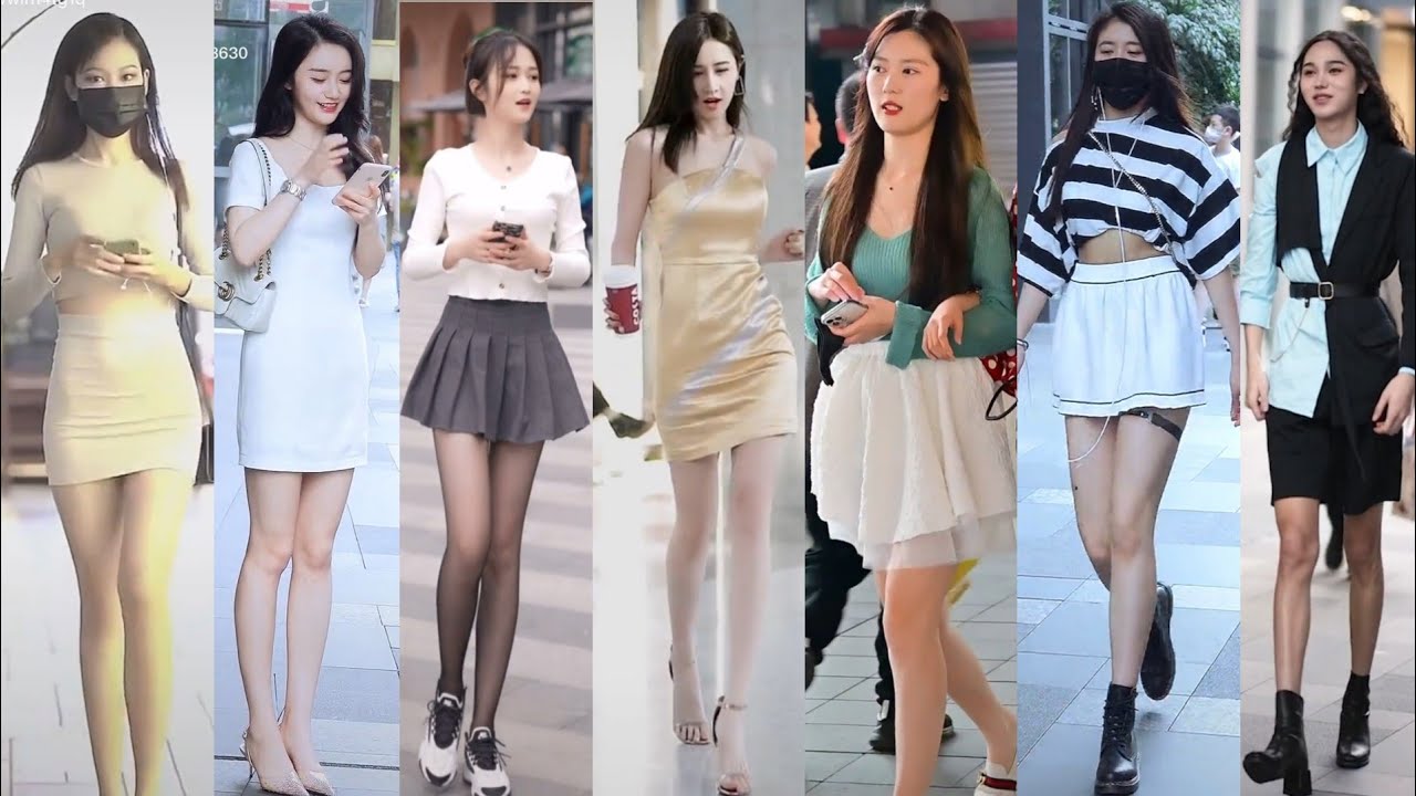 Mejores Street Fashion Douyin China| 抖音街拍穿搭 ！Douyin Tiktok China Thời Trang Đường Phố Ep.268