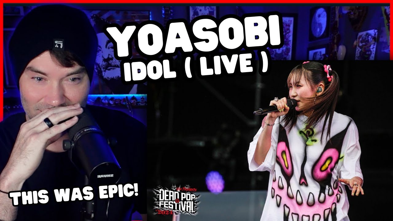 Metal Vocalist First Time Reaction - YOASOBI「アイドル」(Idol) from  Dead Pop Festival