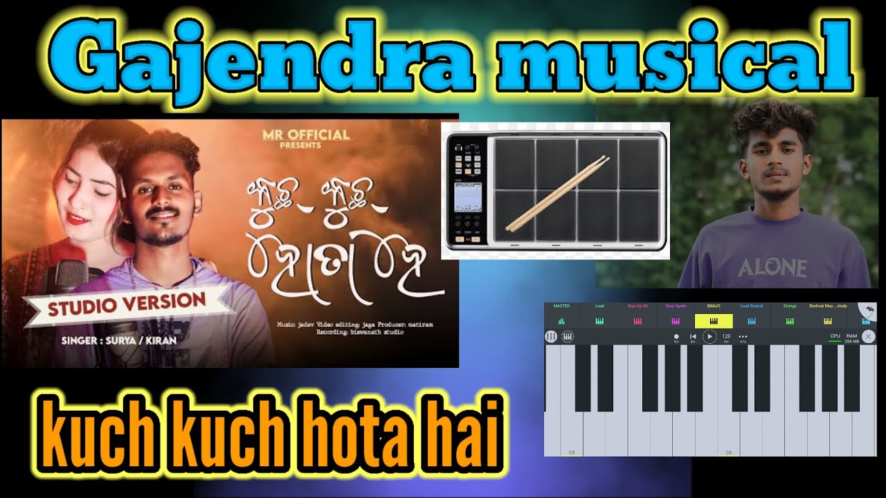 kuch kuch hota hai 💥 koraputia singer kirn and Surya 💥💥song music