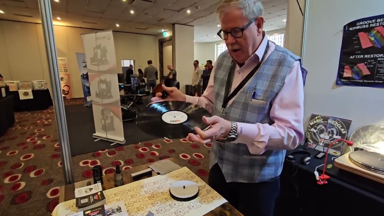 MY RECORD RESTORED BY KIRMUSS The process, before and after test.