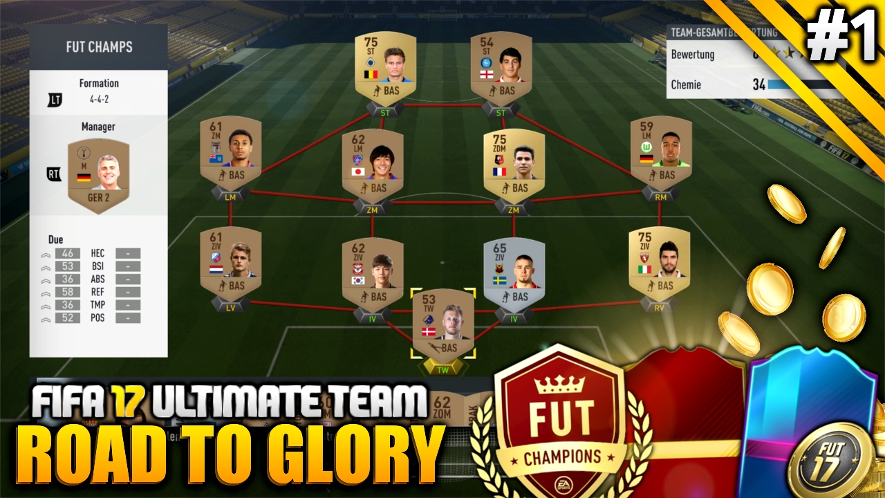 ES GEHT WIEDER LOS! #1 - FIFA 17 ROAD TO GLORY