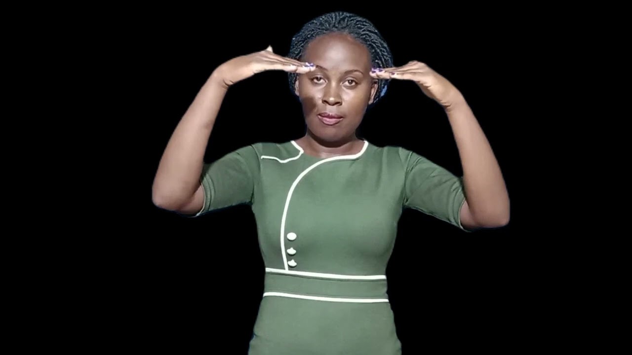 HOW TO DO THE LORD'S PRAYER IN SIGN LANGUAGE