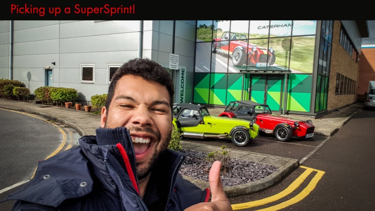 This Car Is A Joymaker! Picking Up A Caterham Seven SuperSprint