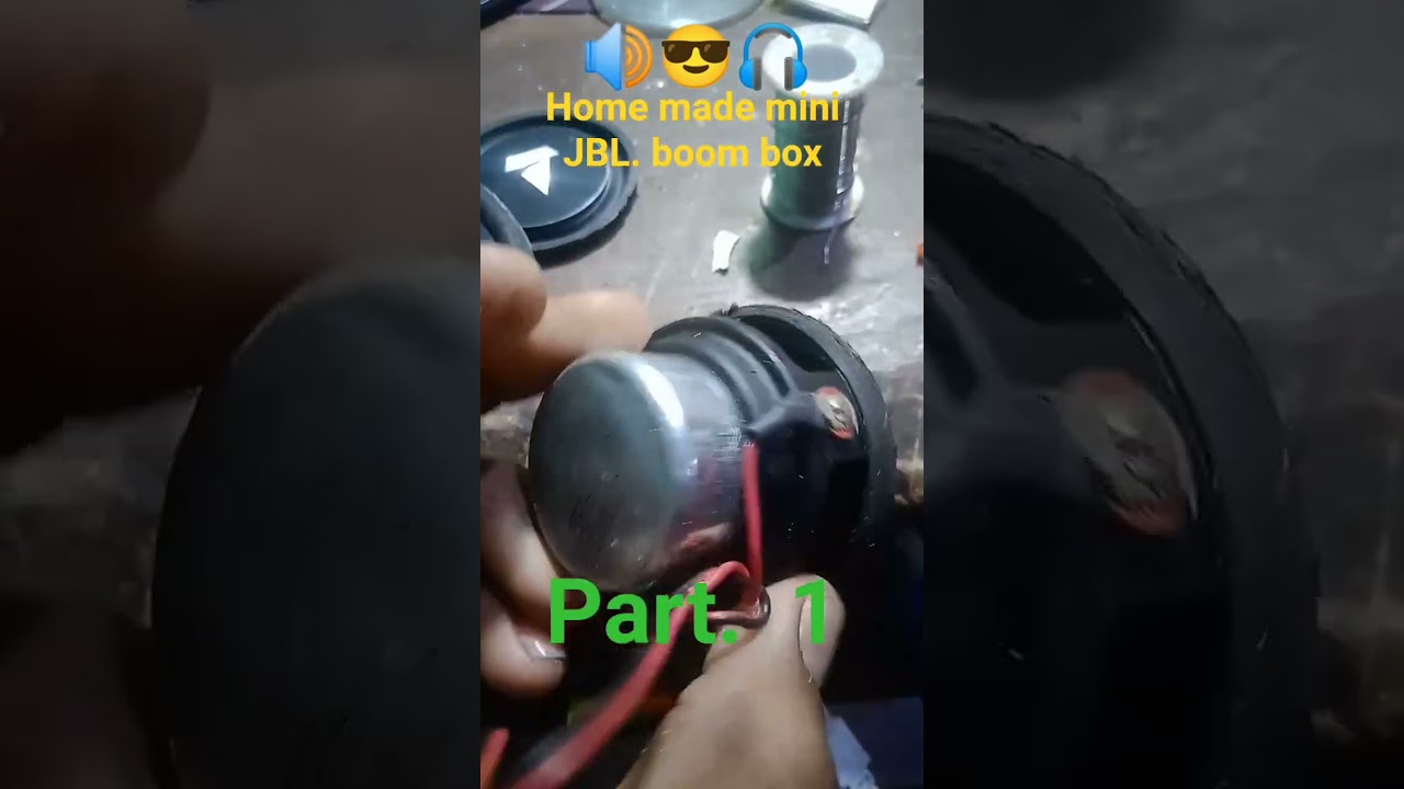 DIY ,JBL boom box # bt speaker # home make 