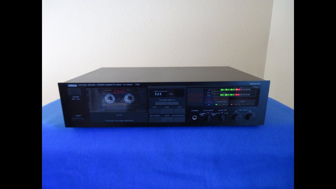 Yamaha KX-200U Stereo Cassette Deck ___________ sn- E709147XZ