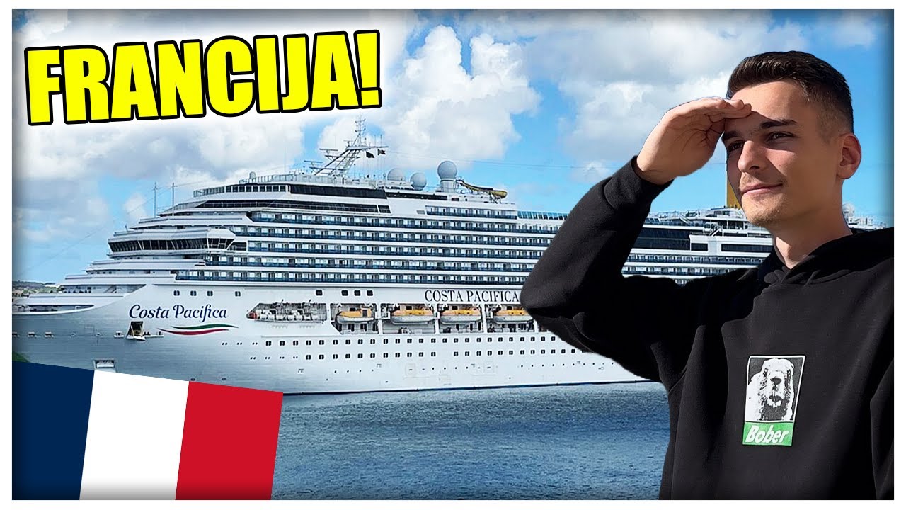 FRANCIJA in PRIHOD NA LADJO! Vlog Potovanja #1