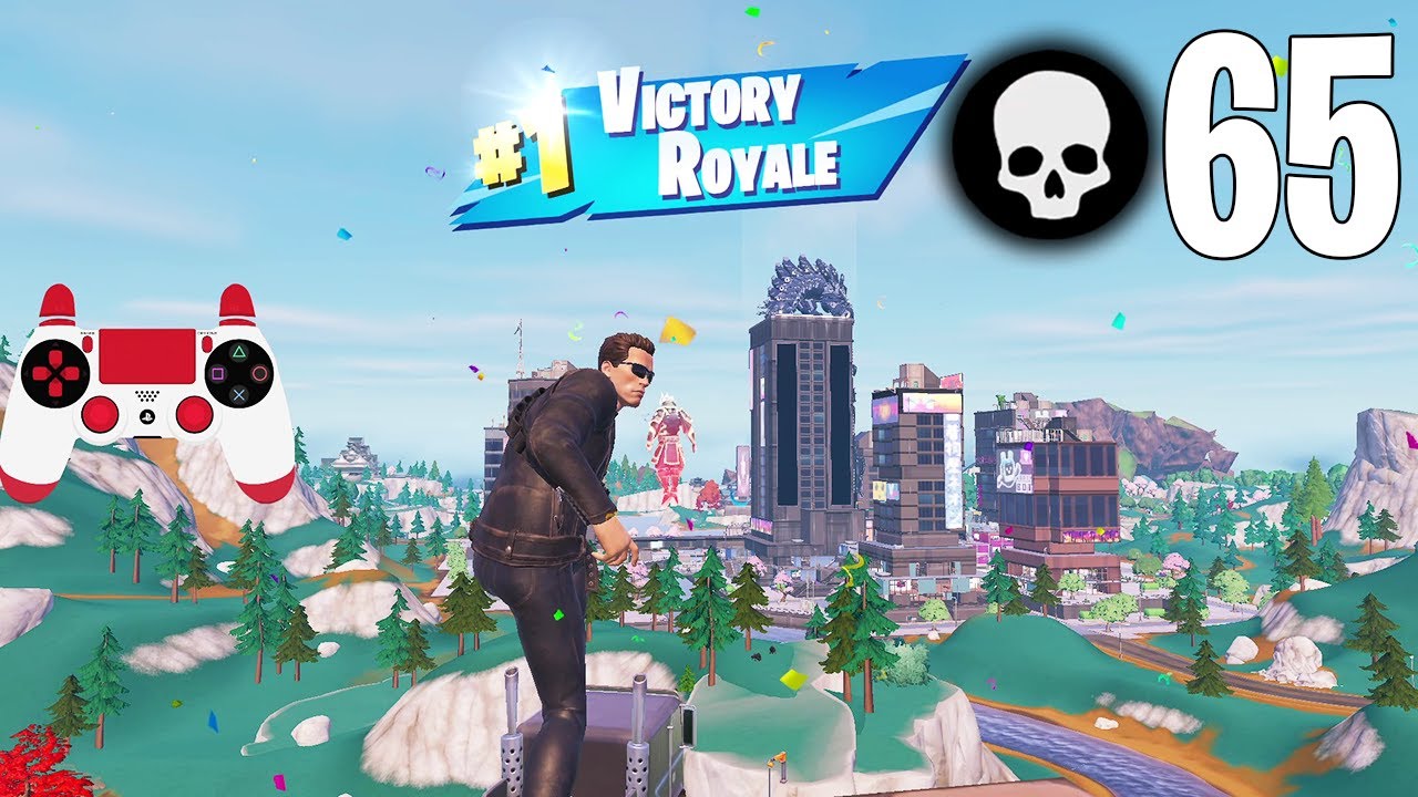 65 Elimination Solo Squads Gameplay 