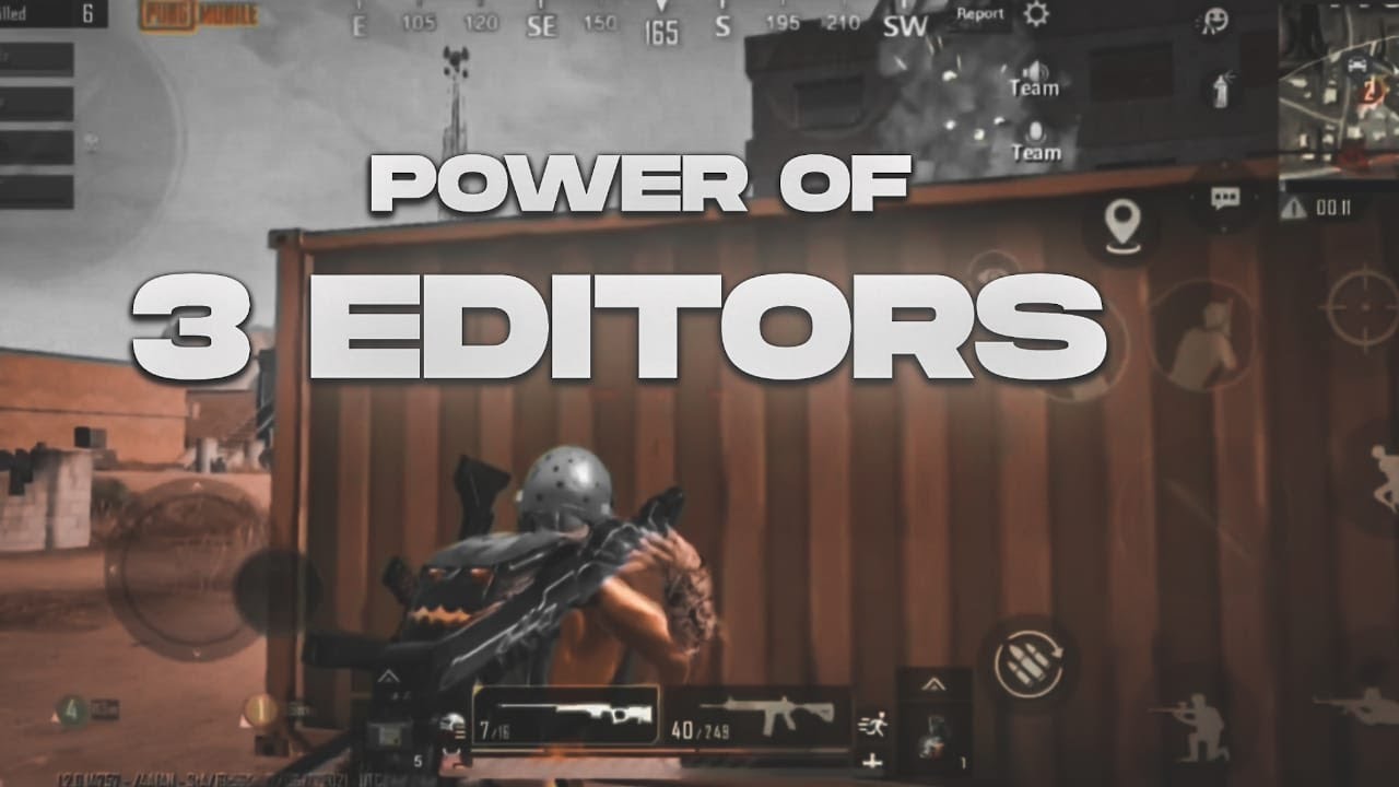 1 MONTAGE BY 3 EDITOR  MACHO MULTIPLE EDITOR PROJECT