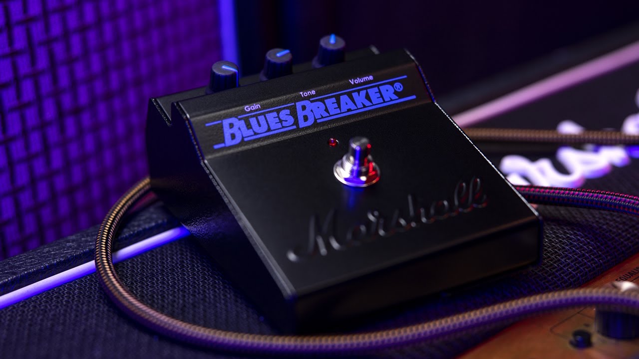 Переиздание педали Marshall BluesBreaker Overdrive | Демо и особенности
