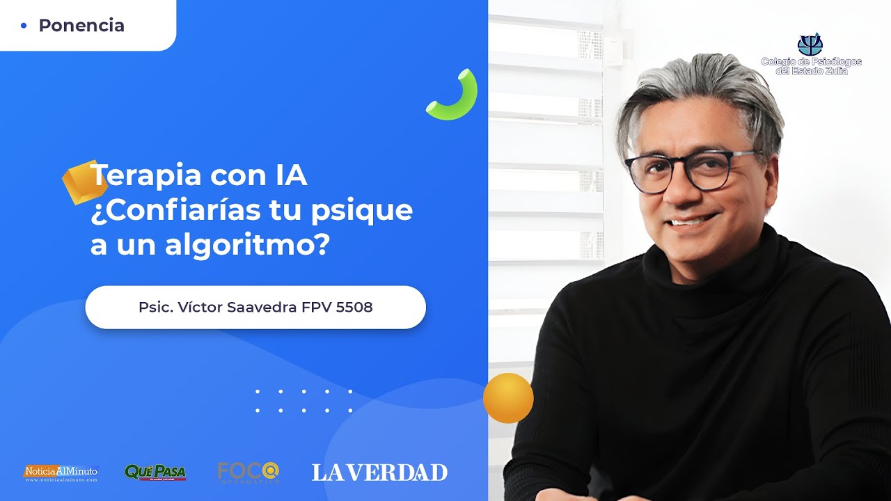 Terapia con IA ¿Confiarías tu psique a un algoritmo? -  Psicólogo Víctor Saavedra