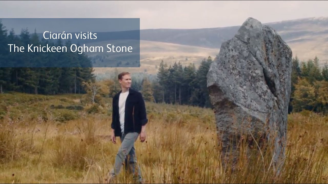 Ciarán visits The Knickeen Ogham Stone