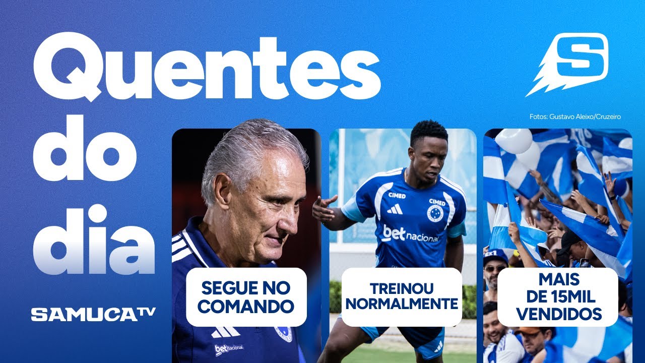 PRESSÃO AUMENTA NA TOCA II, E SINISTERRA TREINOU COM O GRUPO DO CRUZEIRO | QUENTES DO DIA