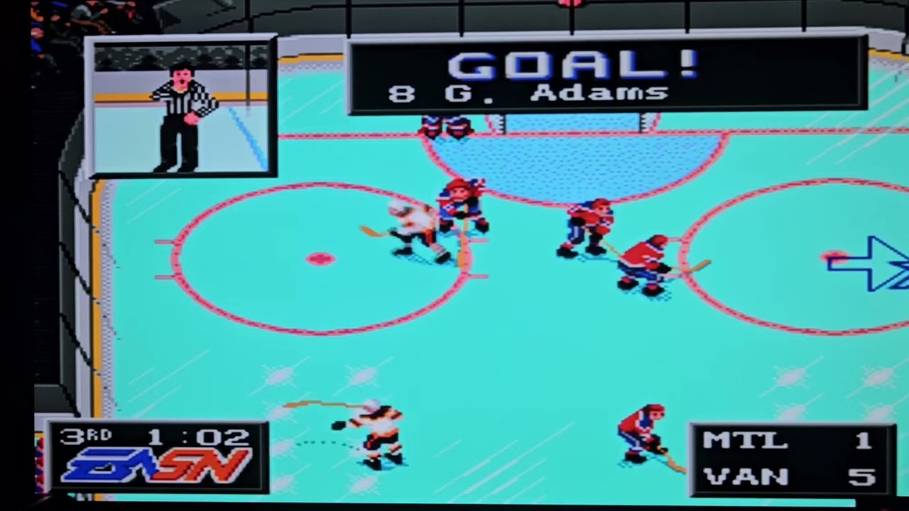 NHL 93🏒 - Greg Adams Goal 