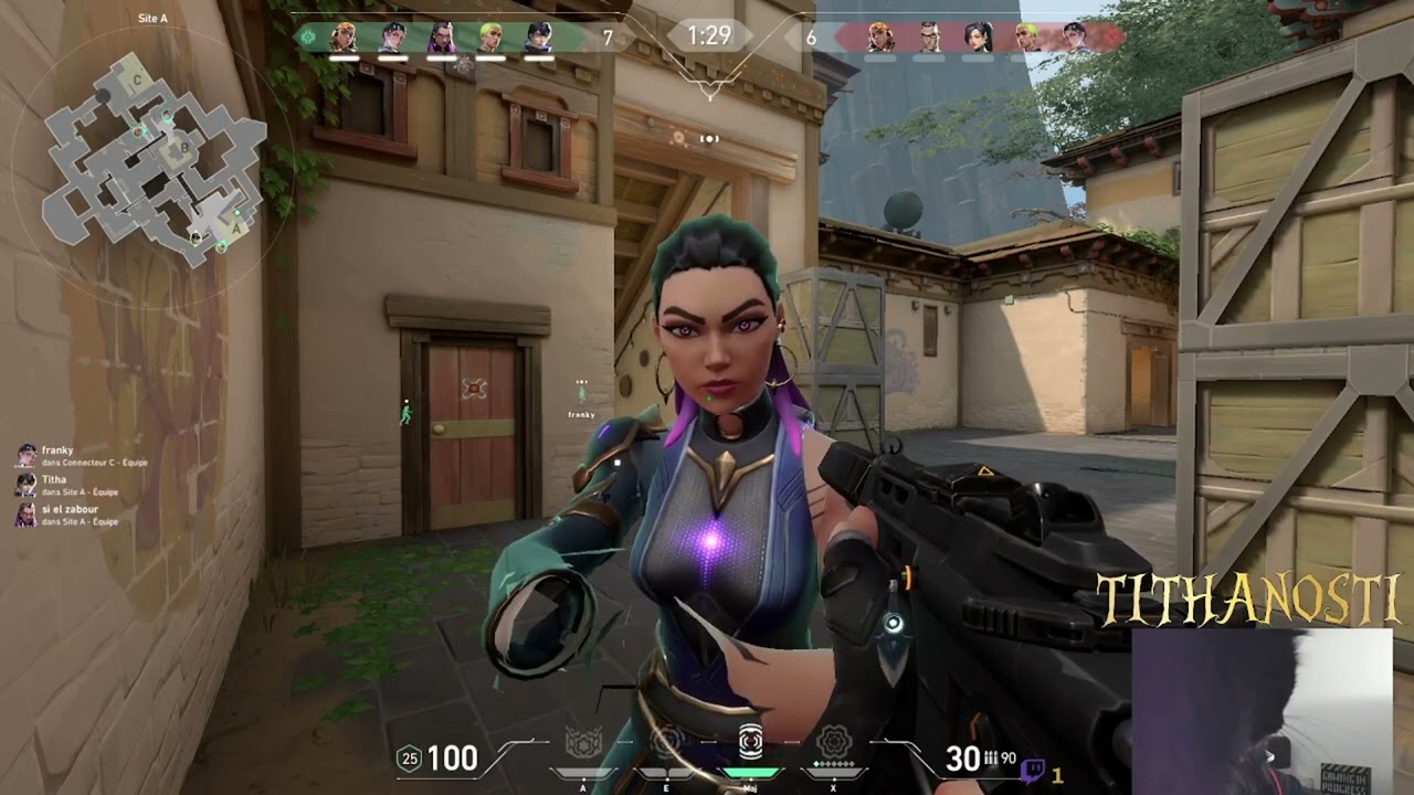 Pr&eacute;sentation de Titha! aller viens! #valorant #presentation #twitch #tiktok #valogirl