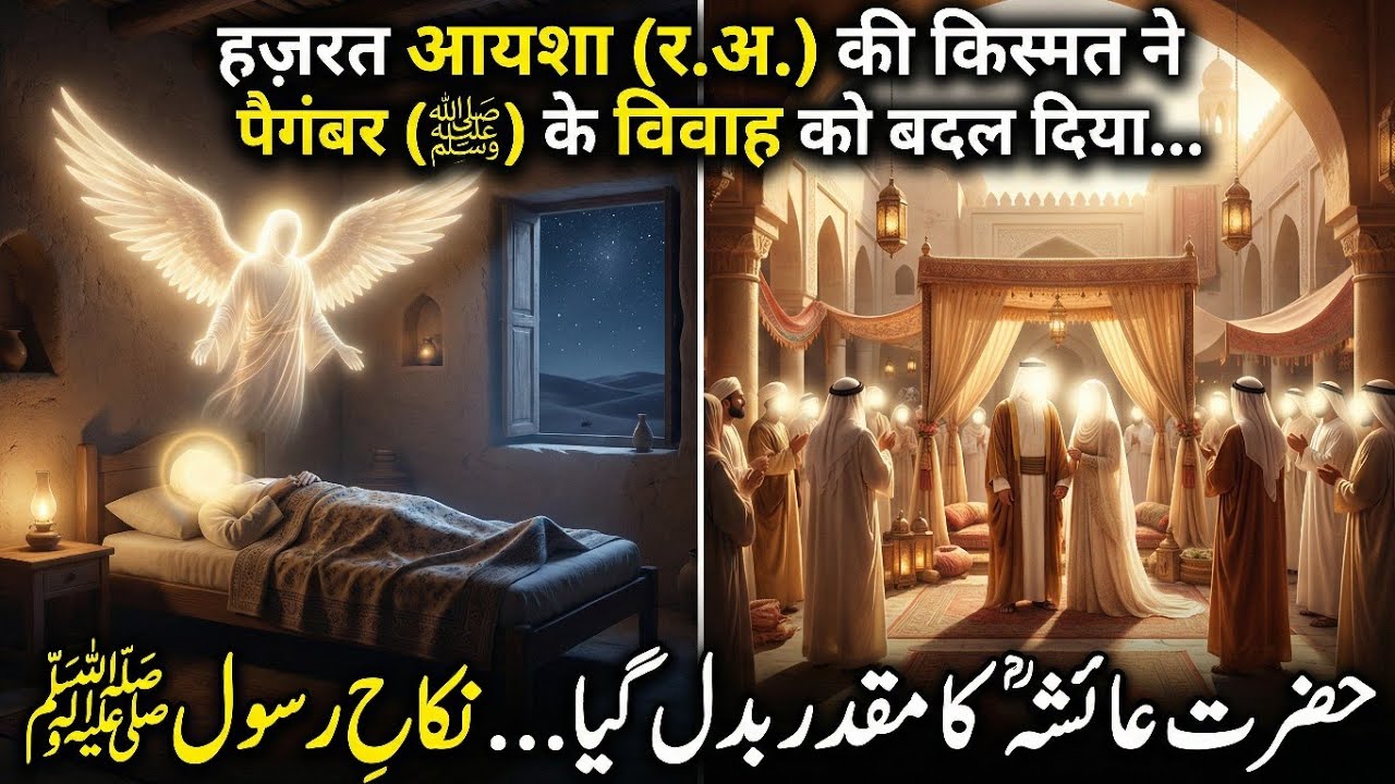 “Wo Khwab Jis Ne Hazrat Ayesha RA Ki Zindagi Badal Di — Nikah e Rasool SAW