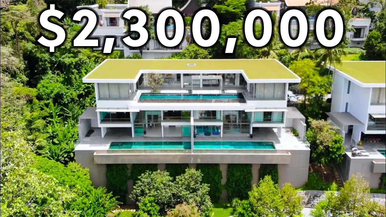 Inside a $2.3M LUXURY SEA VIEW PENTHOUSE in Phuket,Thailand