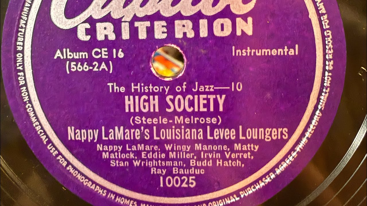 High Society by Nappy LaMere’s Louisiana Levee Loungers