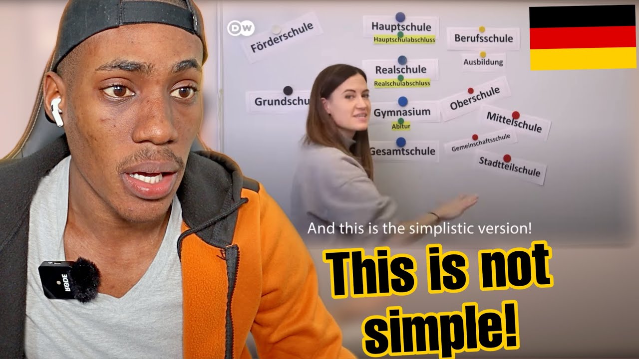 American Reacts to The German School System