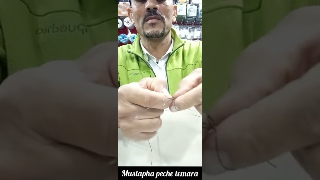 طريقة تركيب سنارة صيد الأسماك في لخيط القادم من مولينى بدون ترقيعة