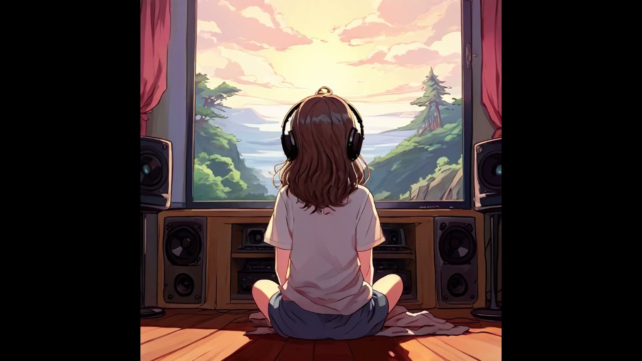 K-pop Style Lofi 🎧 Night Falling in Love 💖 | ChillZenWork