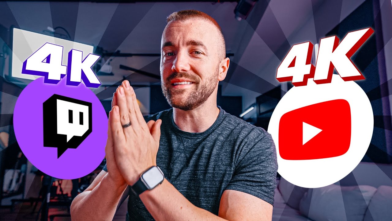 How To Stream In 4K On Twitch AND YouTube