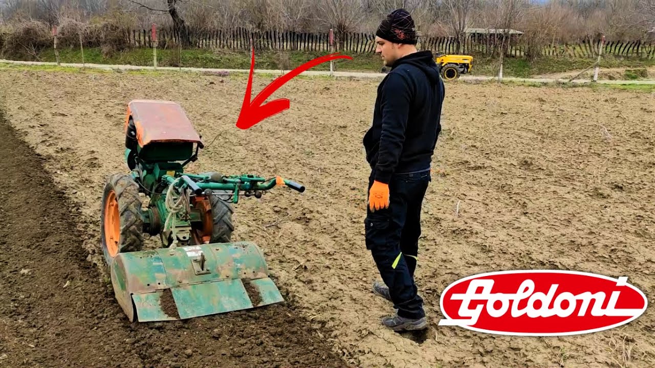 Motocoltivatore Goldoni Special - frezam in gradina si livada