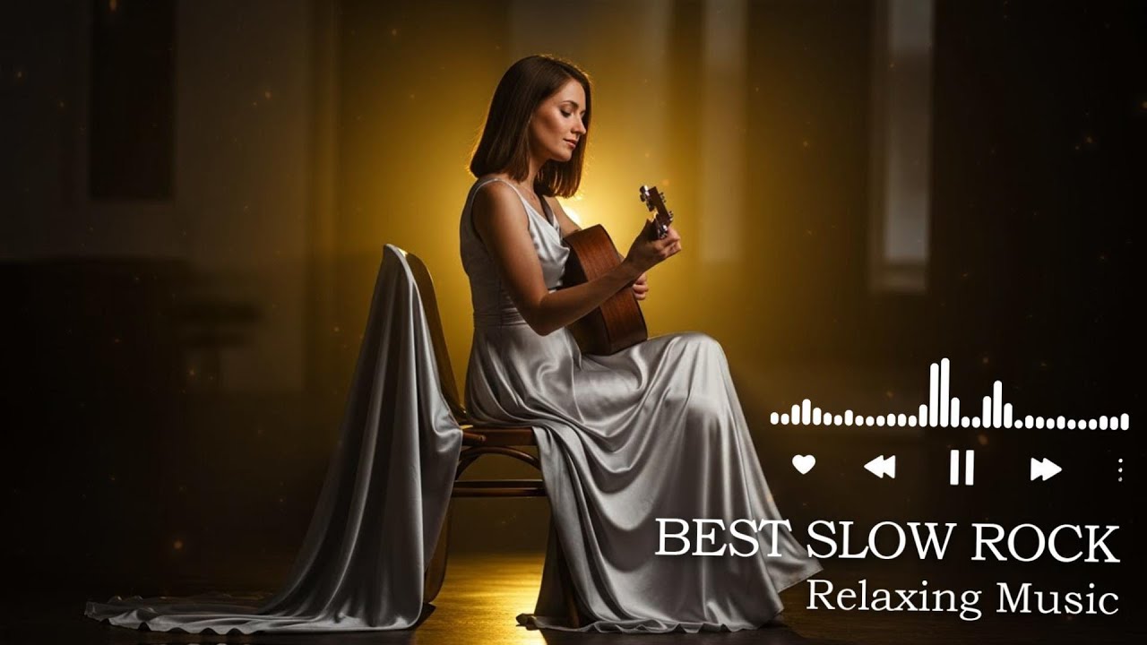 Golden Hour Slow Rock Love Songs | Heartfelt Melodies for Peaceful Nights