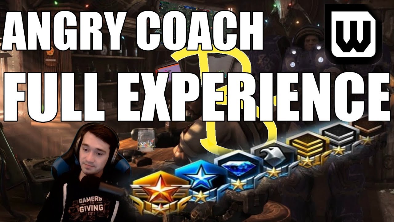 Angry Coach WEEK DAY 1 - Bronze to Masters Terrans, Zergs & Protoss
