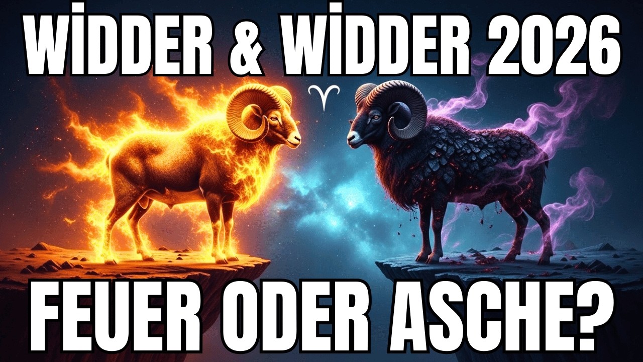 Widder & Widder Brennende Leidenschaft oder ewiger Kampf ❤️✨