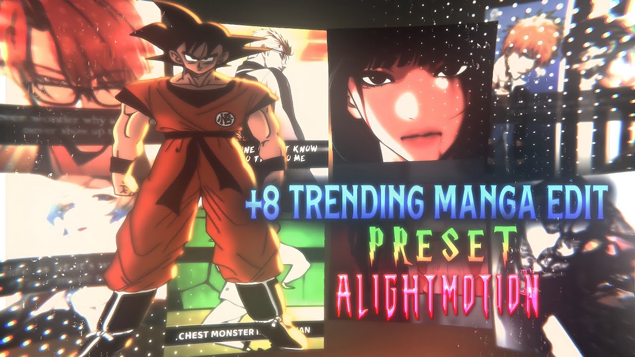 +8 trending Animanga edit presets |[Xml + qr ]|#bleach  #Aizen #preset #Gun #naruto #luffy