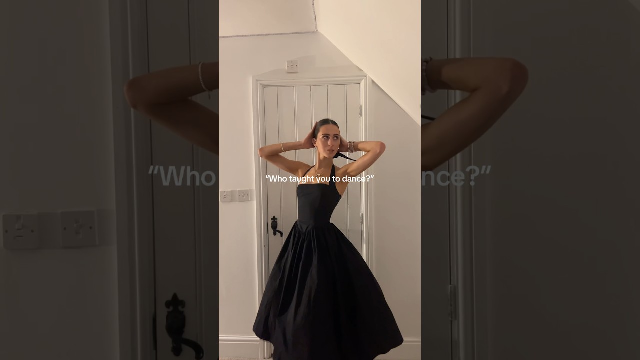 She went to a ballet boarding school growing up 🥹💓