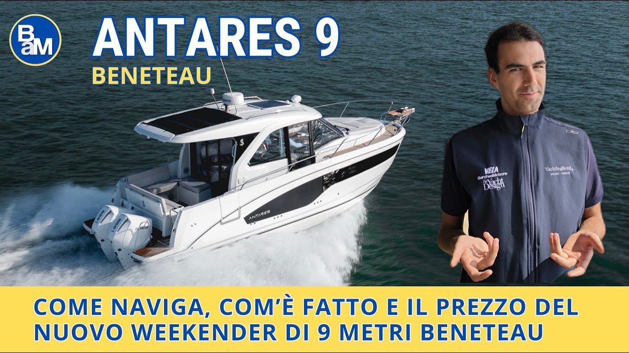 Nuovo Beneteau Antares 9, il weekender di 9 metri. Come naviga e quanto costa